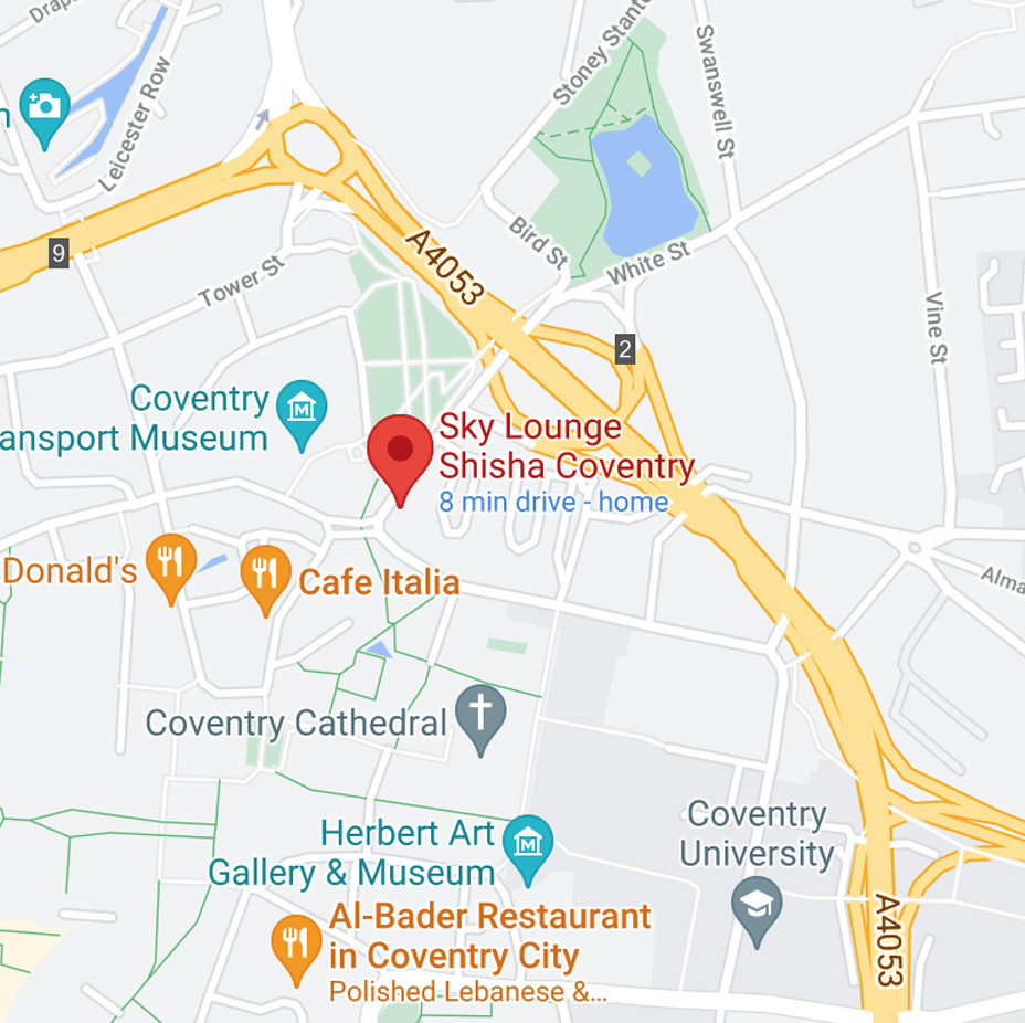 Sky Lounge Shisha Coventry | Hookah Bar